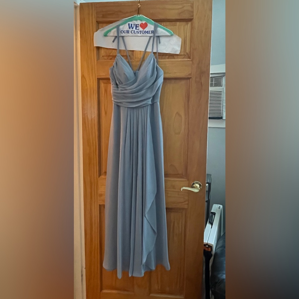 Bridesmaids Dress in “Dusty Blue” Size 2